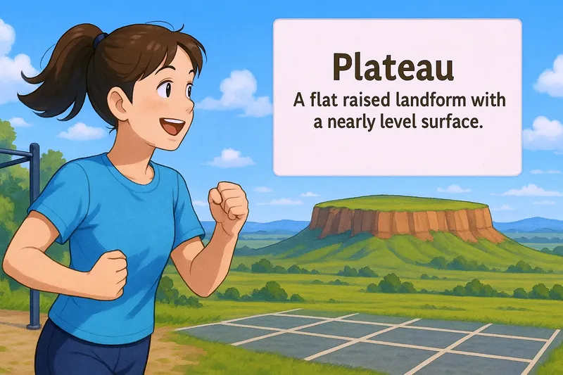 What is a Plateau? - Easy to Understand