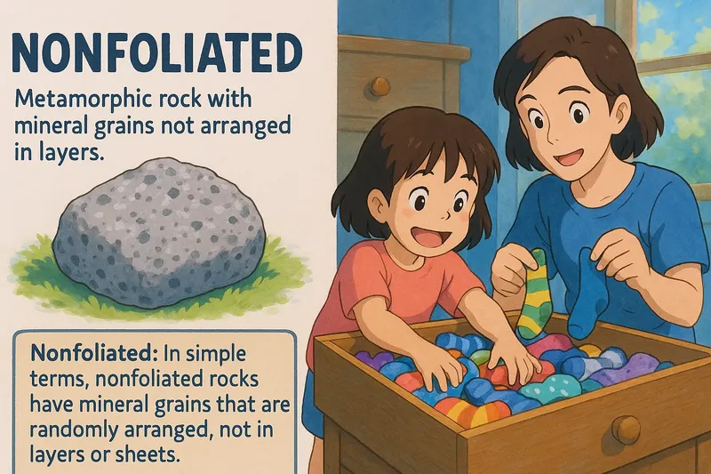 What is a Nonfoliated Metamorphic Rock? - Easy to Understand