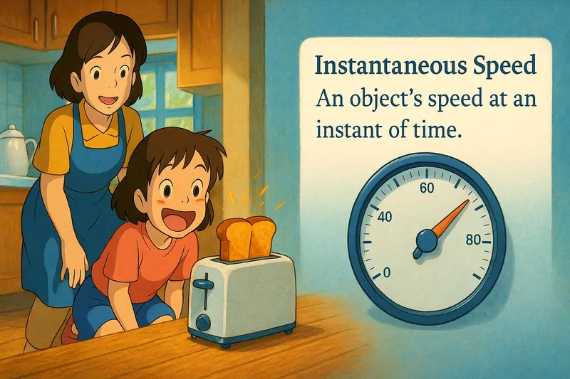 What is Instantaneous Speed? - Easy to Understand
