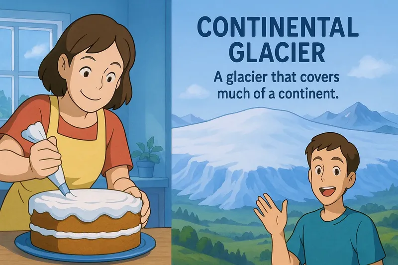 What is a Continental Glacier? - Easy to Understand