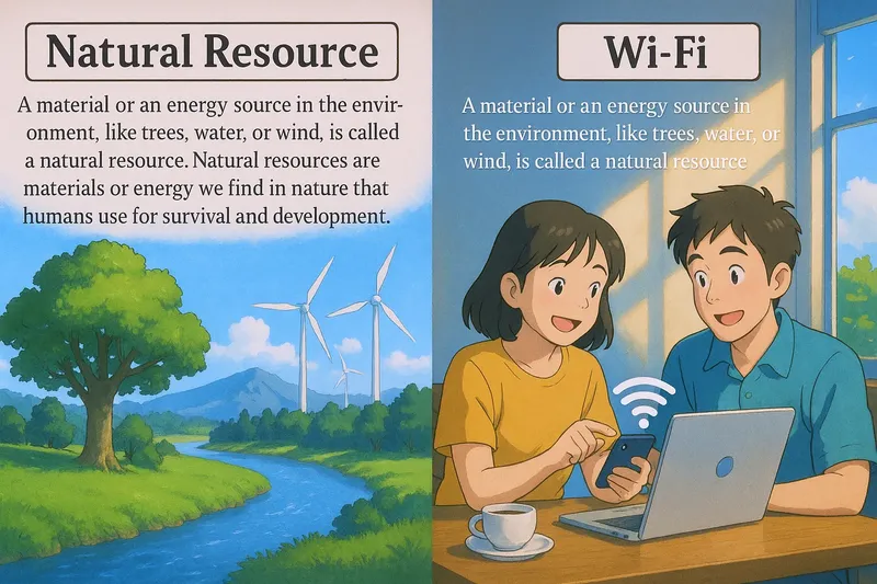 What is a Natural Resource? - Easy to Understand