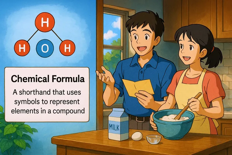 What is a Chemical Formula? - Easy to Understand
