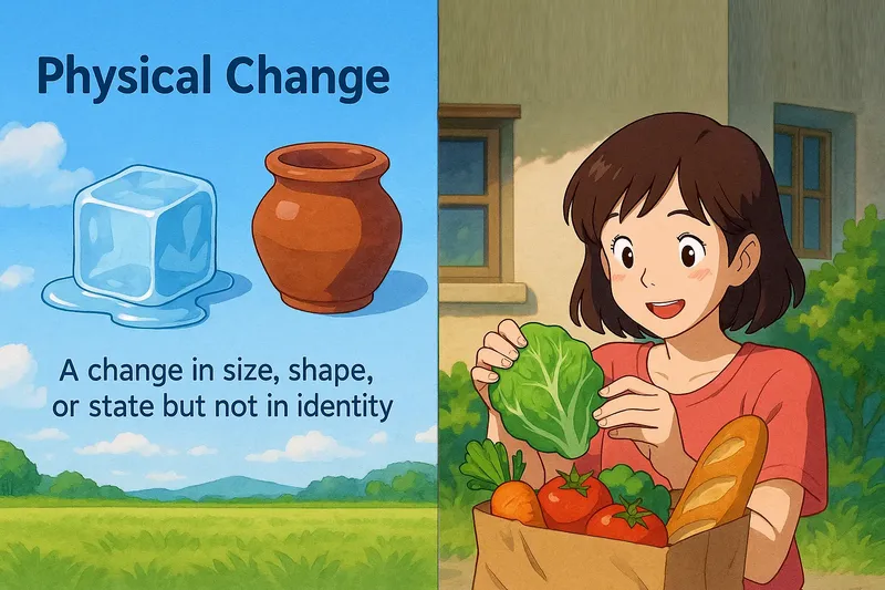 What is a Physical Change? - Easy to Understand