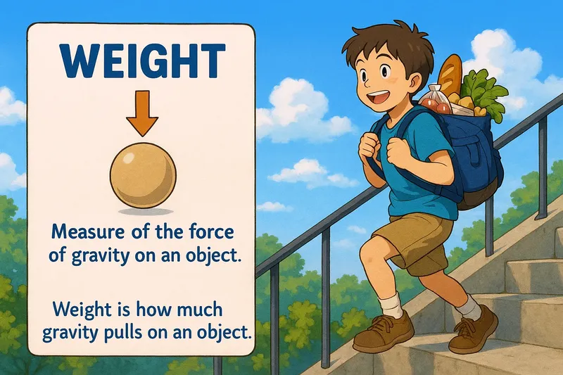 What is Weight? - Easy to Understand What is Weight? - Easy to Understand