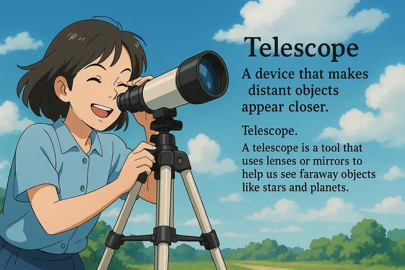 What is a Telescope? - Easy to Understand What is a Telescope? - Easy to Understand
