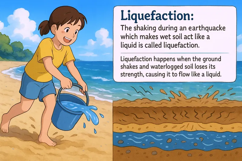 What is Liquefaction? - Easy to Understand What is Liquefaction? - Easy to Understand