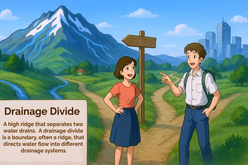 What is a Drainage Divide? - Easy to Understand