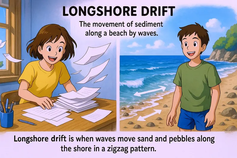 What is Longshore Drift? - Easy to Understand