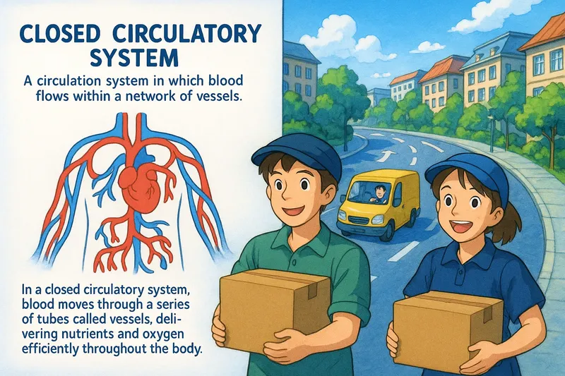 What is a Closed Circulatory System? - Easy to Understand