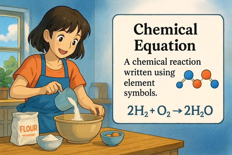 What is a Chemical Equation? - Easy to Understand