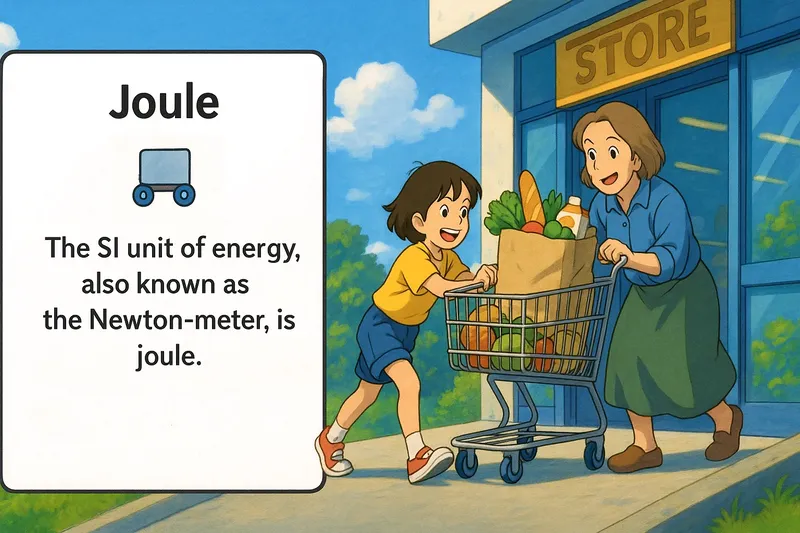 What is the Joule? - Easy to Understand What is the Joule? - Easy to Understand