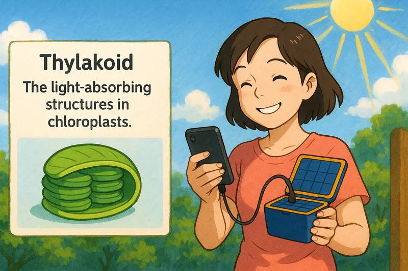 What is a Thylakoid? - Easy to Understand What is a Thylakoid? - Easy to Understand