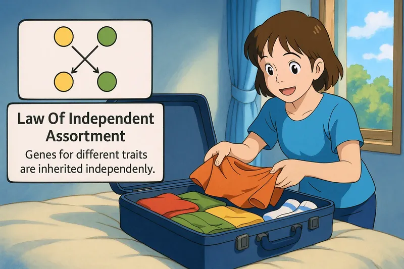 What is the Law of Independent Assortment? - Easy to Understand