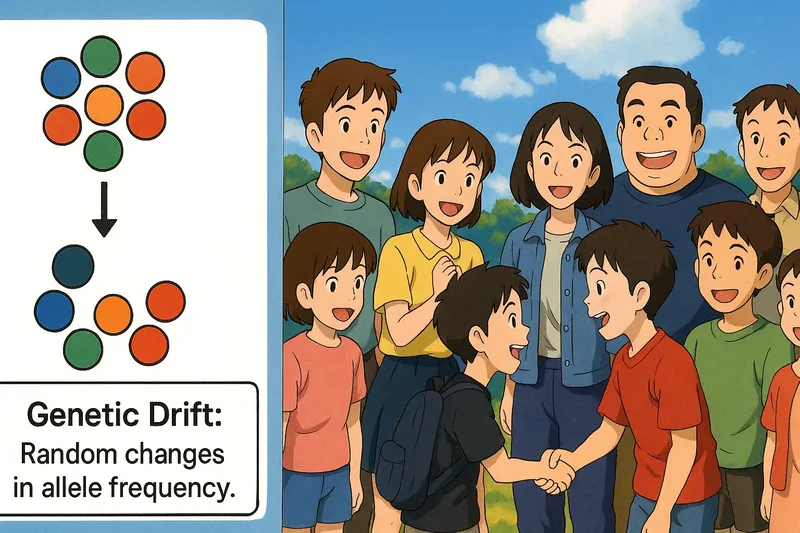 What is Genetic Drift? - Easy to Understand