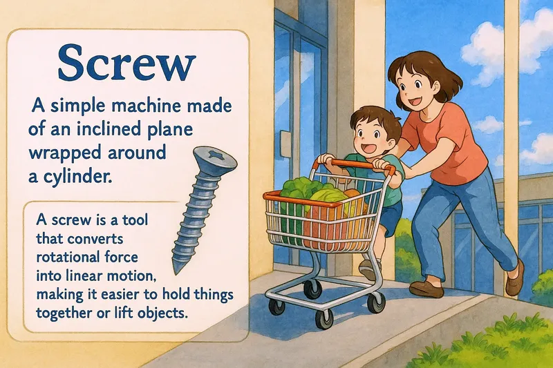What is a Screw? - Easy to Understand