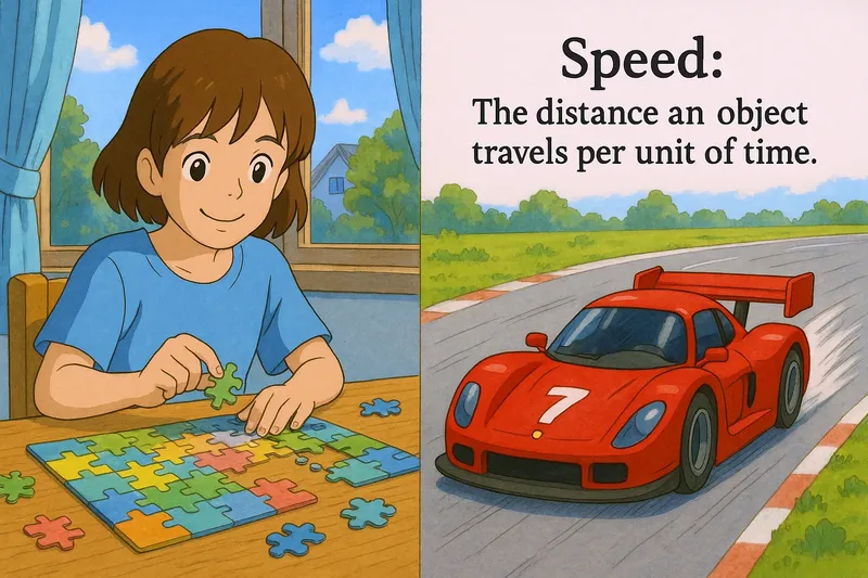 What is Speed? - Easy to Understand What is Speed? - Easy to Understand