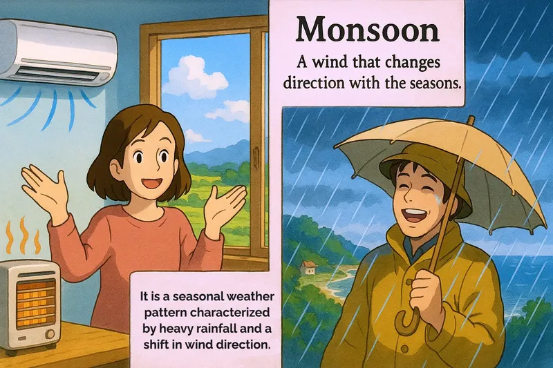 What is a Monsoon? - Easy to Understand