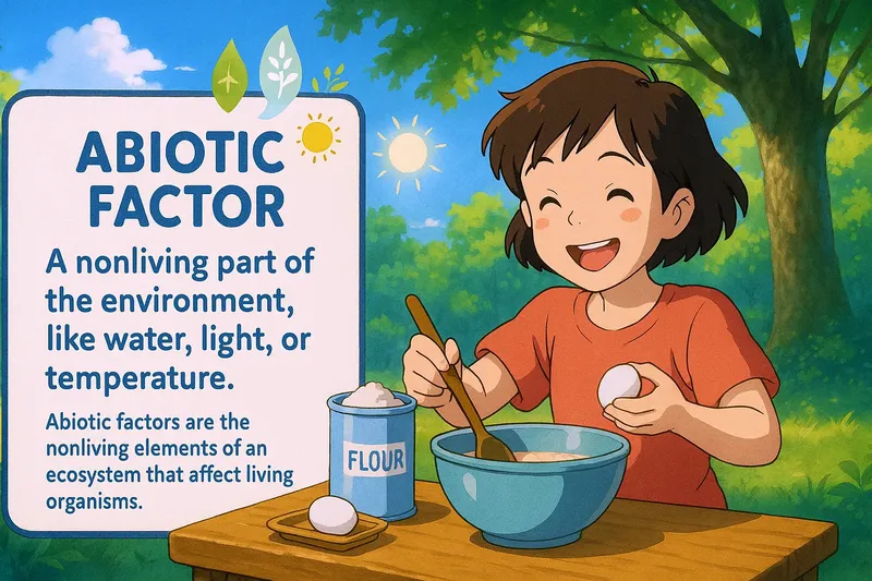 What is an Abiotic Factor? - Easy to Understand