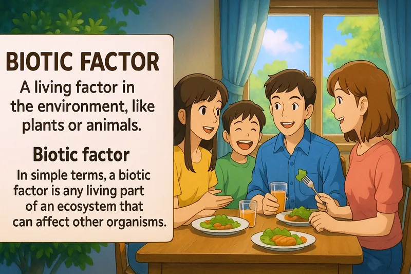 What is a Biotic Factor? - Easy to Understand
