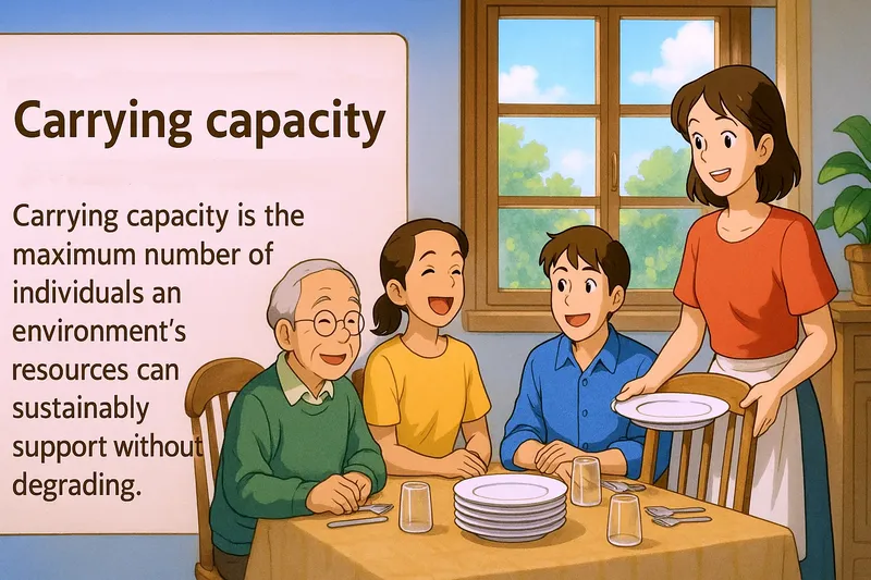 What is Carrying Capacity? - Easy to Understand