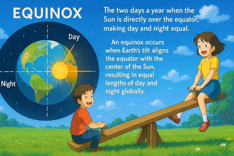 What is an Equinox? - Easy to Understand