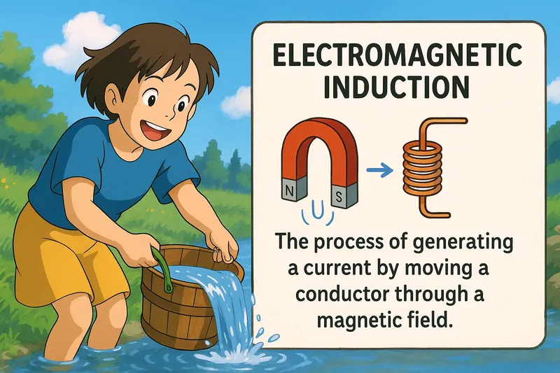 What is Electromagnetic Induction? - Easy to Understand