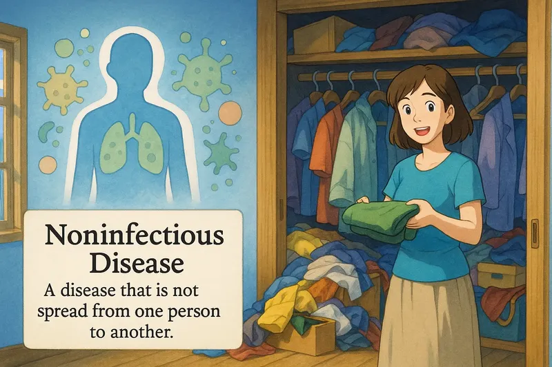What is a Noninfectious Disease? - Easy to Understand