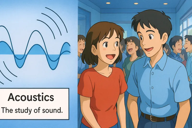 What is Acoustics? - Easy to Understand