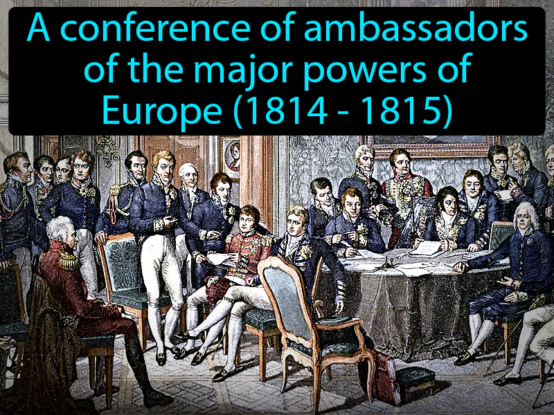 Congress Of Vienna Definition Congress Of Vienna Definition