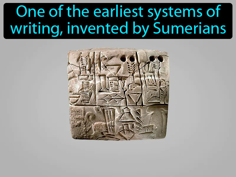 Cuneiform Definition Cuneiform Definition