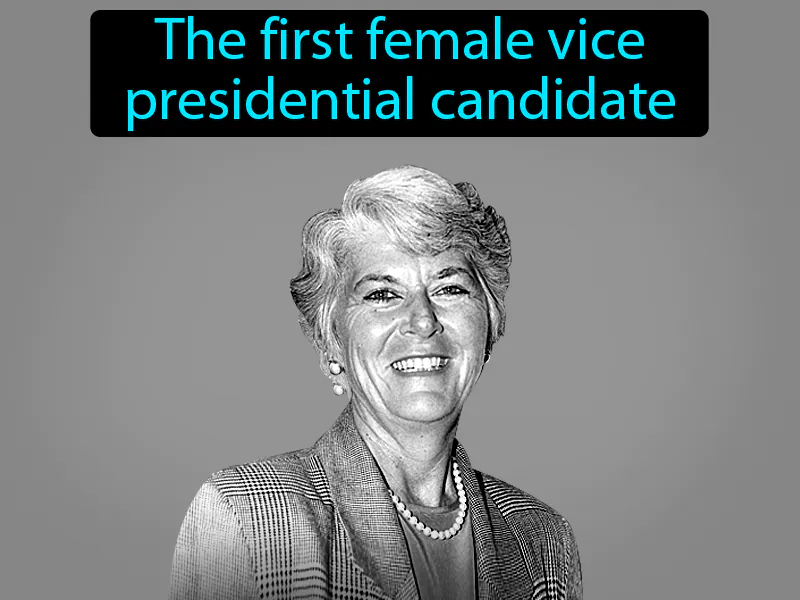 Geraldine Ferraro Definition