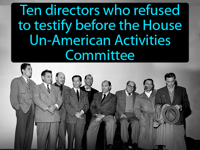 Hollywood Ten Definition