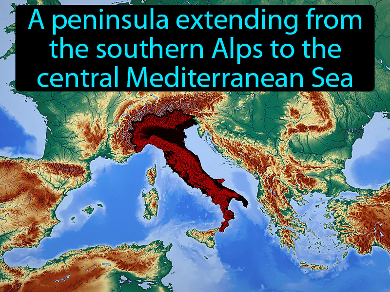 Italian Peninsula Definition