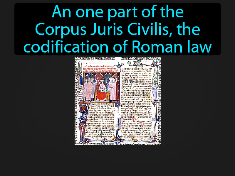 Justinians Code Definition