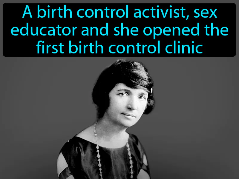 Margaret Sanger Definition