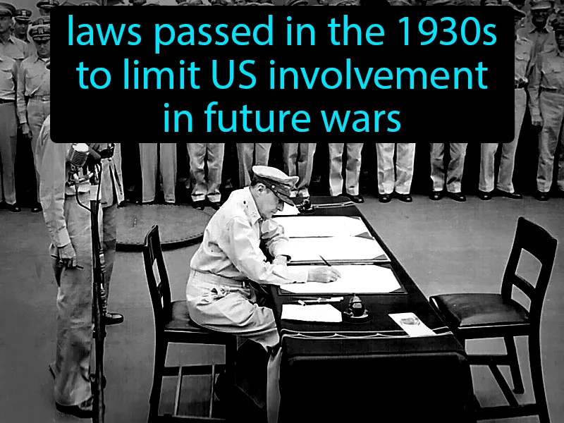 Neutrality Acts Definition