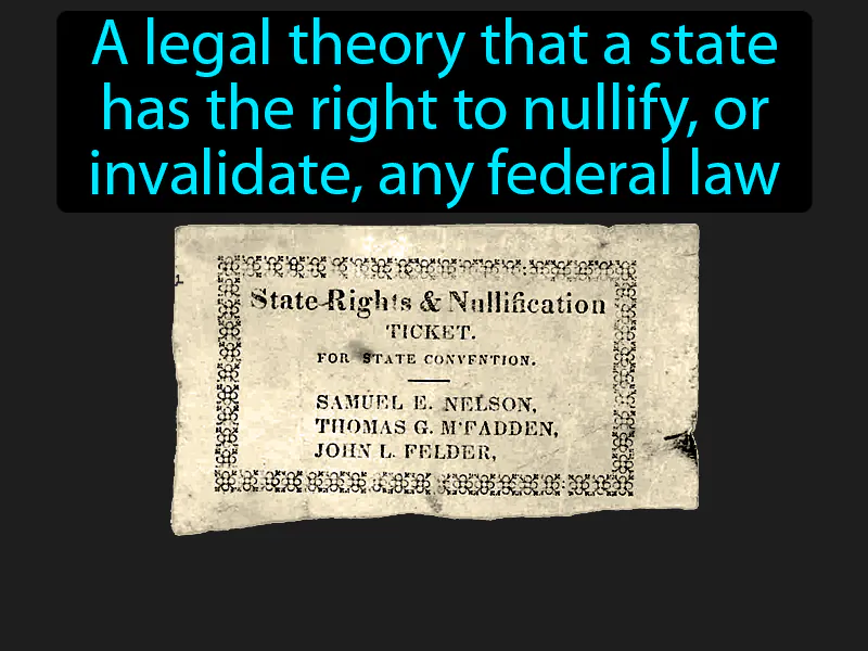 Nullification Definition Nullification Definition