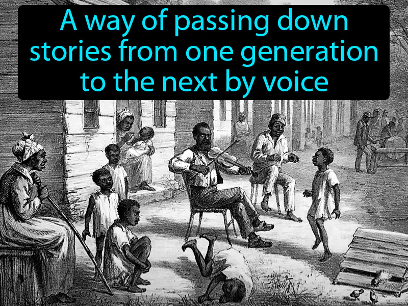 Oral Tradition Definition