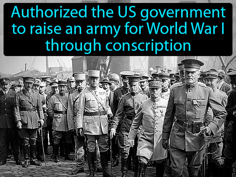 Selective Service Act Definition