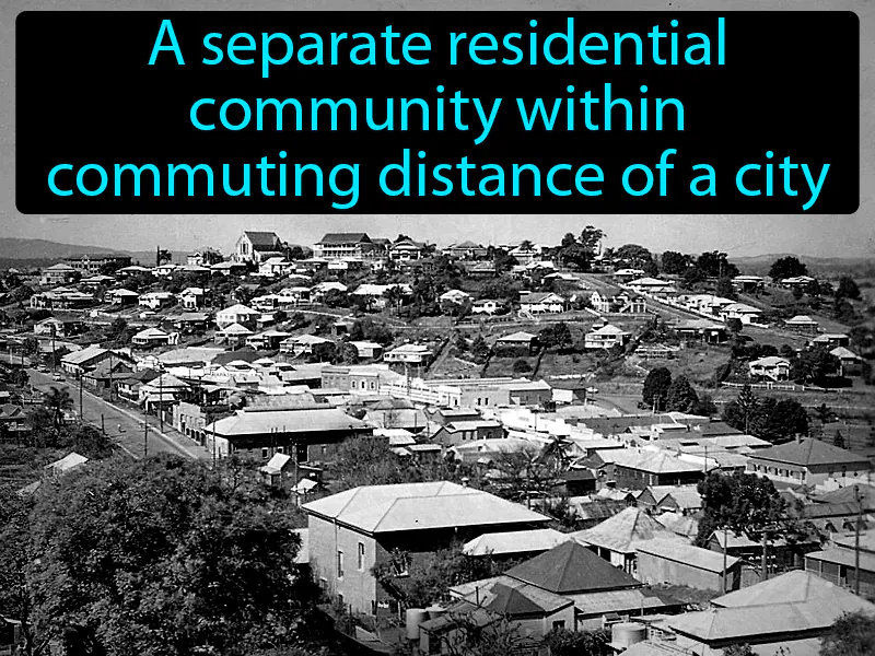 Suburb Definition Suburb Definition