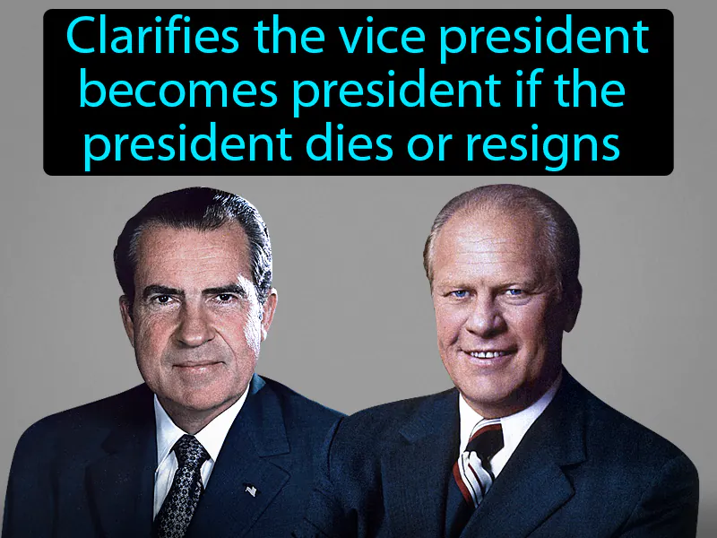 Twenty-fifth Amendment Definition