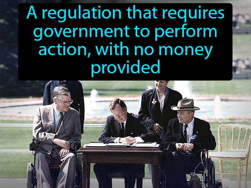 Unfunded Mandate Definition Unfunded Mandate Definition