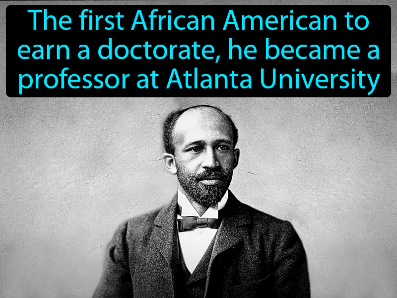 W E B Du Bois Definition