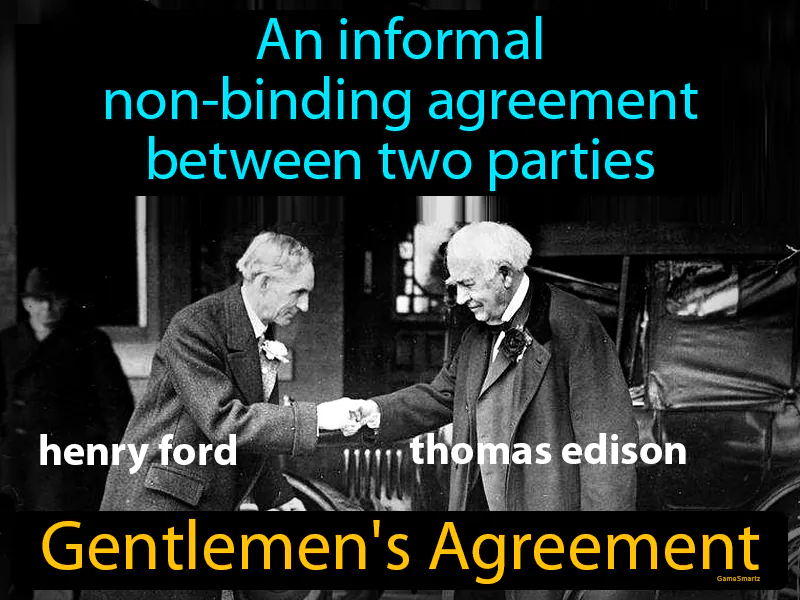 Gentlemens Agreement Definition Gentlemens Agreement Definition