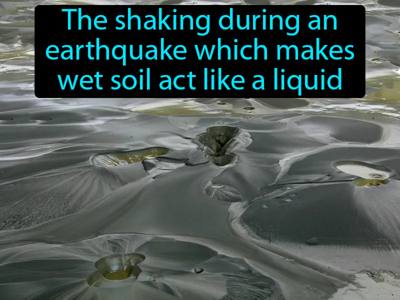 Liquefaction Definition Liquefaction Definition