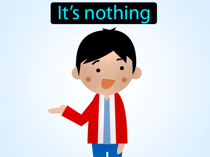 De Por Nada Definition