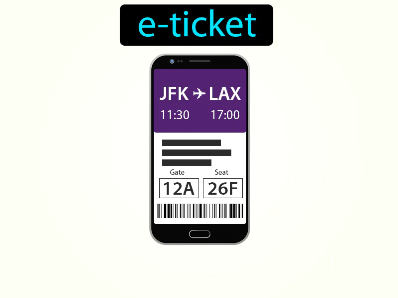 El Boleto Electronico Definition