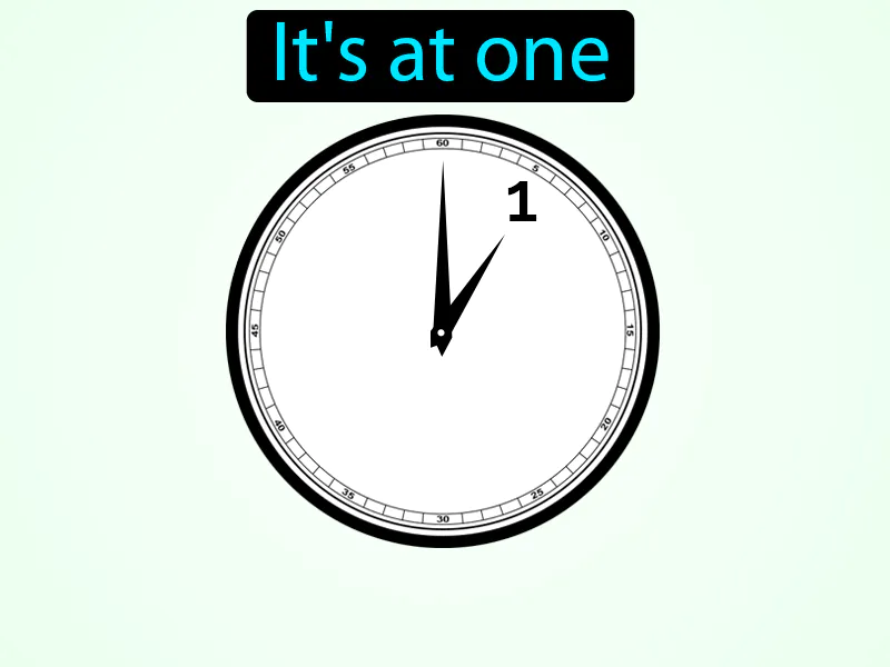 Es A La Una Definition