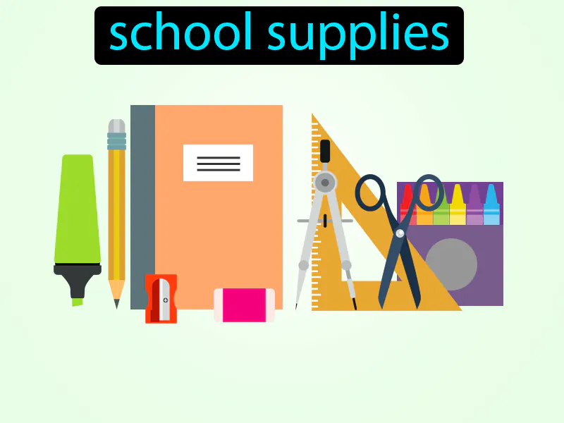 Los Materiales Escolares Definition