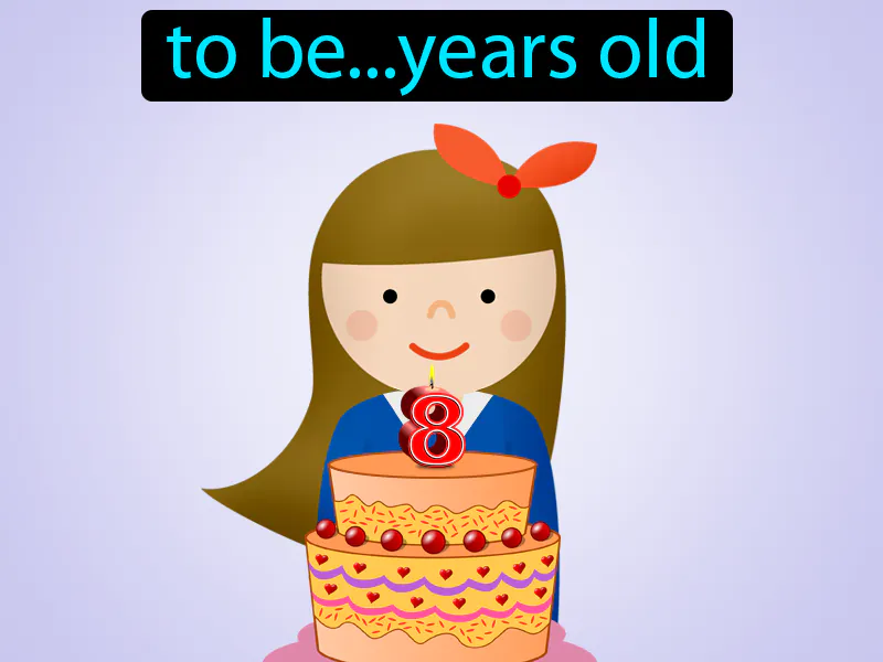 Tener Anos Definition